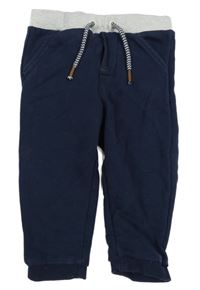 Tmavomodro-šedé tepláky OBaïBi