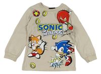 Béžové triko se Sonicem George