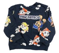 Tmavomodrá mikina s Paw Patrol Primark