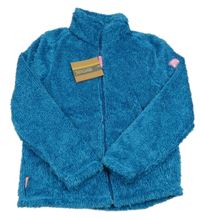 Nové - Modrozelená chlupatá propínací funkční mikina Regatta