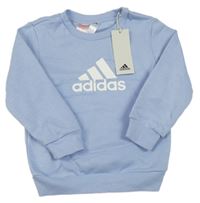 Nové - Světlemodrá mikina s logem Adidas