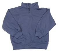 Tmavomodrá mikina H&M