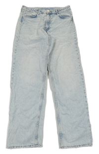 Světlemodré loose fit rifle H&M