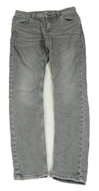 Šedé melírované skinny rifle C&A