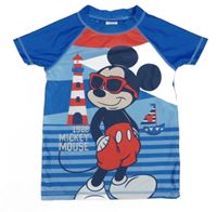 Modré UV tričko s Mickeym Disney