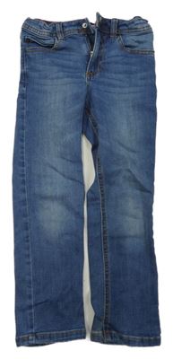 Modré skinny rifle Okaidi