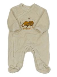 Béžový sametový overal se Simbou Orchestra 