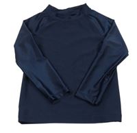 Tmavomodré UV triko H&M