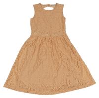 Meruňkové krajkové šaty a punto