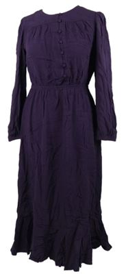 Dámské fialové midi šaty M&S