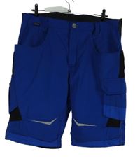 Pánské safírové pracovní kraťasy s kapsami Cordura vel. 38