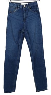 Dámské modré slim rifle Asos 