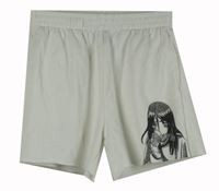 Dámské bílé teplákové kraťasy s potiskem H&M