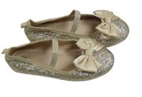 Zlaté baleríny s mašlí H&M vel.30