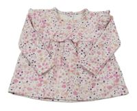 Bílá květinová lehká mikina Dunnes