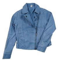 Modrý koženkový křivák Yigga