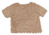 Růžové střapaté tričko Zara