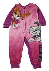 Růžovo-purpurový chlupatý overal - Tlapková patrola Nickelodeon