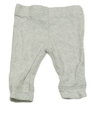 Šedé melírované tepláky 