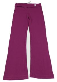 Nové - Tmavorůžové flare legíny St. Bernard