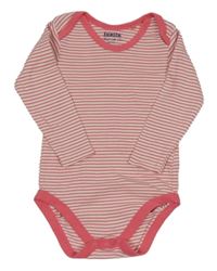 Bílo-růžové pruhované body Lupilu