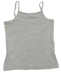 Šedý melírovaný  top H&M