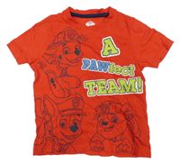 Červené tričko s Paw Patrol Nickelodeon