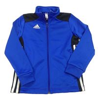 Safírovo-černá propínací sportovní mkina Adidas