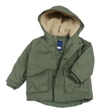 Khaki šusťáková zimní bunda s kapucí URBAN RASCALS