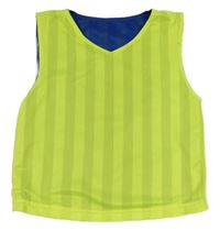 Neonově zelený rozlišovaný fotbalový oboustranný dres KARAKAL