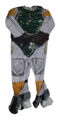 Kostým - Zeleno-šedo-žlutý overal - Star Wars Rubie's