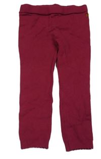 Vínové pletené legíny zn. Obaibi