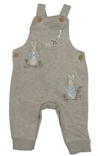 Béžové melírované laclové tepláky s Peter Rabbit