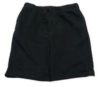 Černé teplákové kraťasy George