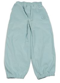 Světlemodré plyšové kalhoty s mrakem a pruhem Reserved