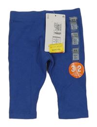 Nové - Modré žebrované legíny M&S