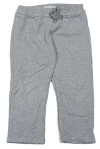 Šedé melírované lehké tepláky Belly Button