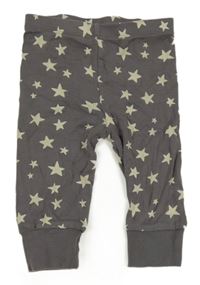 Tmavošedé pyžamové kalhoty s hvězdičkami Tu