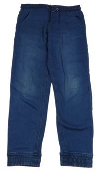 Tmavomodré teplákové cuff rifle Pepperts