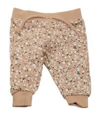 Světlerůžové květované tepláky Primark