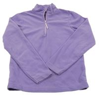 Fialová fleecová funkční mikina Mountain Warehouse