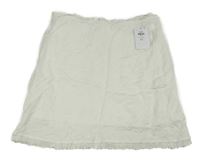 Nové - bílá sukně s krajkou Primark