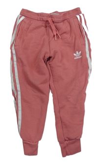 Růžové tepláky Adidas