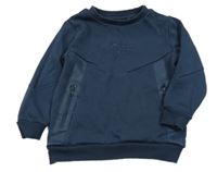 Tmavomodrá mikina s nápisem George