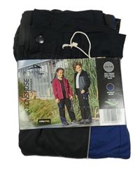 Nové - Černo-tmavomodré pracovní kalhoty s kapsami Active touch 