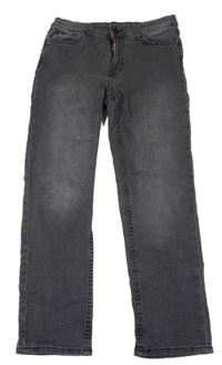 Šedé slim fit rifle H&M