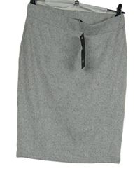 Nové - Dámská šedá pletená sukně F&F