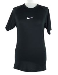 Pánské černé sportovní funkční tričko Nike 