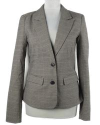 Dámské černo-vínové vzorované sako Vila 