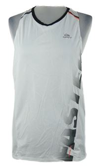 Dámský bílý sportovní funkční top s nápisem Kalenji 